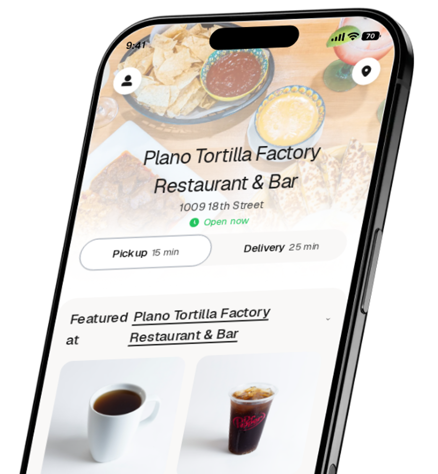 Plano Tortilla Factory Restaurant & Bar app preview