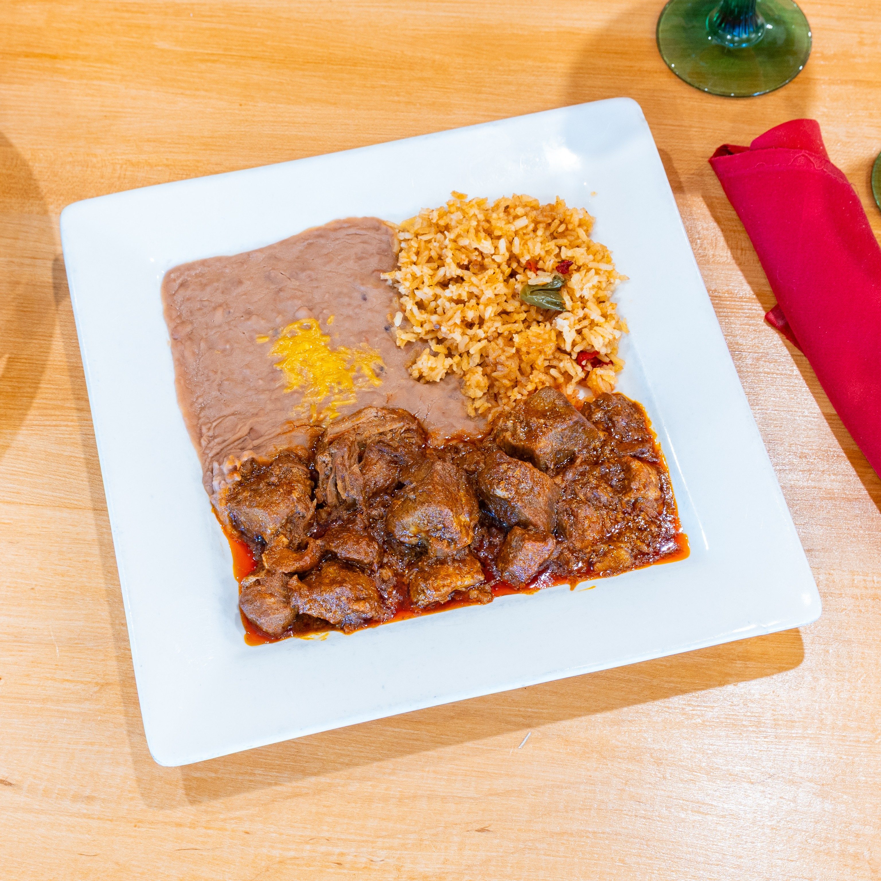 #14 Carnitas Plate.