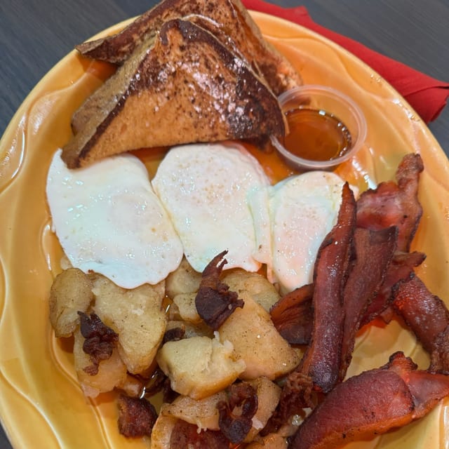 Bella's French Toast Plate.